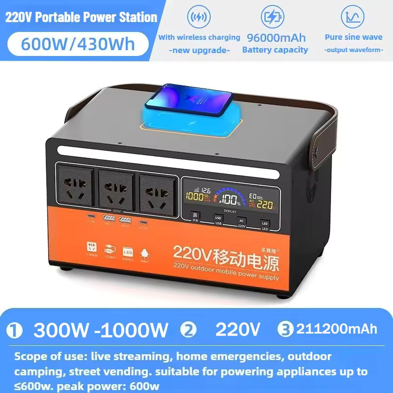 PowerGo™ 1000W Portable Power Station